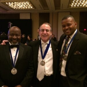 team receiving awards at the AOAO Annual Awards Ceremony, Washington DC, October 2016